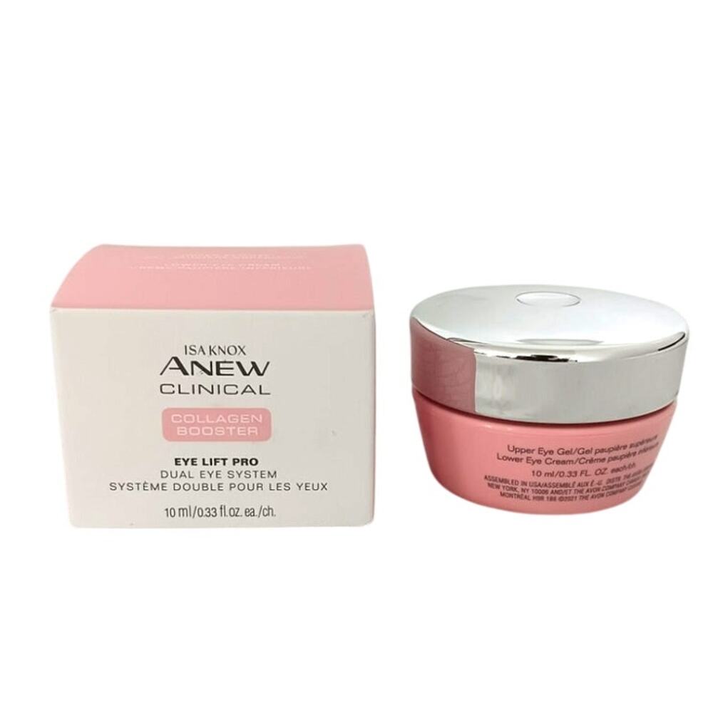Avon IsaKnox Anew Clinical Collagen Booster Dual Upper Under Eye Gel Lift 0.33oz